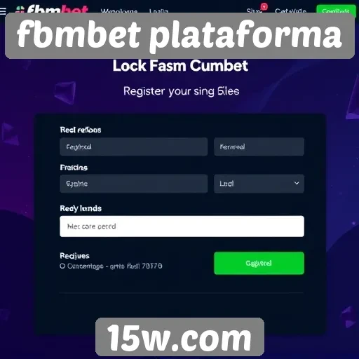 Registro de usuários na fbmbet plataforma